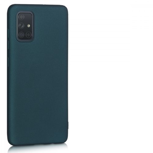 Husa pentru Samsung Galaxy A71, Silicon, Verde, 51213.14