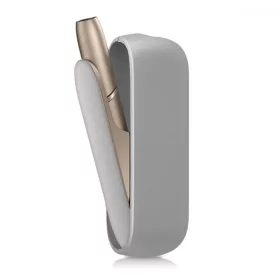   Husa pentru incarcator IQOS 3, Kwmobile, Gri, Plastic, 51262.02