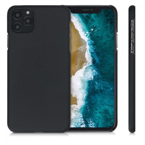 Husa pentru Apple iPhone 11 Pro Max, Aramida, Negru, 49735.01