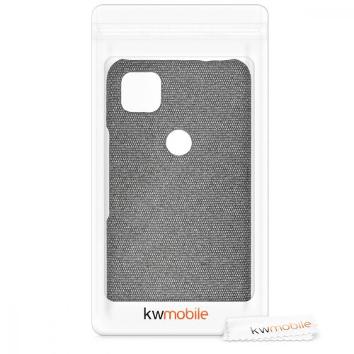 Husa pentru Google Pixel 4a, Textil, Gri, 52048.22