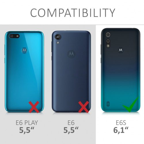 Husa pentru Motorola Moto E6s (2020), Lemn, Maro, 52179.18