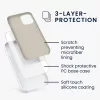 Husa pentru Apple iPhone 12 Mini, Silicon, Alb, 52640.02