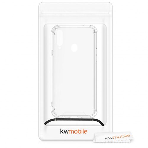 Husa pentru Samsung Galaxy A20s, Silicon, Negru, 52935.01