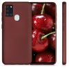 Husa pentru Samsung Galaxy A21s, Silicon, Rosu, 52495.178