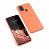 Husa pentru Samsung Galaxy A21s, Silicon, Portocaliu, 52494.203