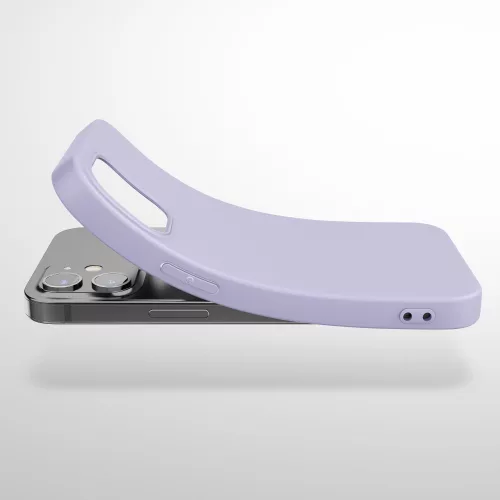 Husa pentru Apple iPhone 12 Mini, Silicon, Mov, 53042.108