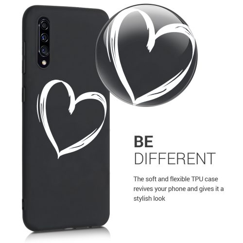 Husa pentru Samsung Galaxy A30s, Silicon, Negru, 50198.04