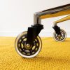 Set 5 Roti pentru scaun de birou tija 10mm/75mm, Rotabile la 360°, Kwmobile, 53129.01