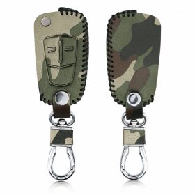   Husa Cheie Auto pentru Opel / Vauxhall - 2 Butoane, Piele ecologica, Multicolor, 43951.08