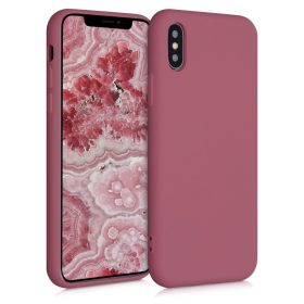   Husa pentru Apple iPhone X / iPhone XS, Silicon, Roz, 52975.167