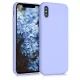 Husa pentru Apple iPhone X / iPhone XS, Silicon, Mov, 42492.139