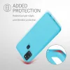 Husa pentru Samsung Galaxy A21s, Silicon, Albastru, 52494.205