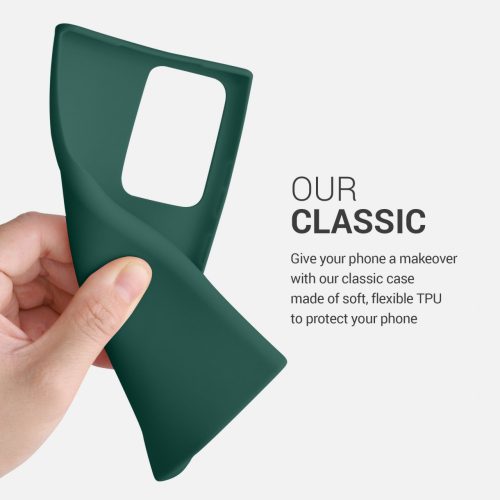 Husa pentru Samsung Galaxy Note 20 Ultra, Silicon, Verde, 52842.184