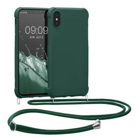   Husa pentru Apple iPhone X / iPhone XS, Silicon, Verde, 49915.80