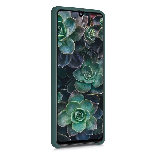 Husa pentru Samsung Galaxy A41, Silicon, Verde, 52301.169