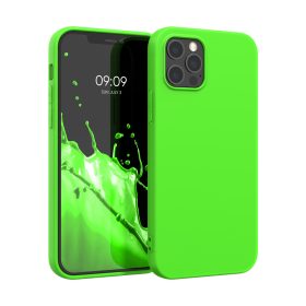   Husa pentru Apple iPhone 12 Pro Max, Silicon, Verde, 53941.44