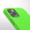 Husa pentru Apple iPhone 12 Pro Max, Silicon, Verde, 53941.44