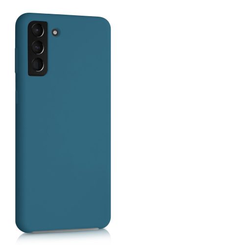 Husa pentru Samsung Galaxy S21 Plus, Silicon, Verde, 54066.57