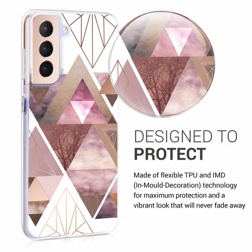 Husa pentru Samsung Galaxy S21, Silicon, Multicolor, 54061.02