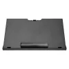 Masa laptop Navaris, reglabila 9 unghiuri, 37.6x28x5.8 cm, perna dubla, negru, plastic/textil