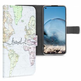   Husa pentru Motorola Moto G8 Power, Piele ecologica, Multicolor, 51800.03