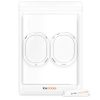 Husa pentru casti Apple AirPods Max, Kwmobile, Transparent, Silicon, 54208.03
