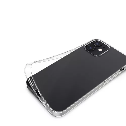 Husa pentru Apple iPhone 12 Mini, Silicon, Transparent, 54408.03