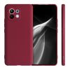 Husa pentru Xiaomi Mi 11, Silicon, Rosu, 54188.209