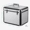 Cutie pentru accesorii ingrijire cai Navaris, Aluminiu, Argintiu, 50875.03