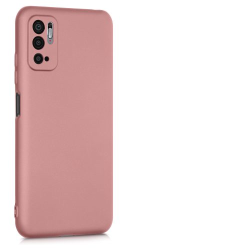 Husa pentru Xiaomi Redmi Note 10 5G, Silicon, Rose Gold, 54949.31