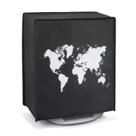   Husa de protectie pentru Thermomix TM6/TM5, Kwmobile, Negru/Alb, Plastic, 55449.01