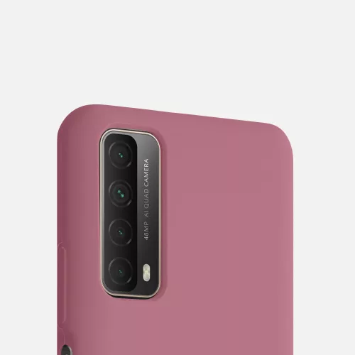 Husa pentru Huawei P Smart (2021), Silicon, Roz, 53632.167