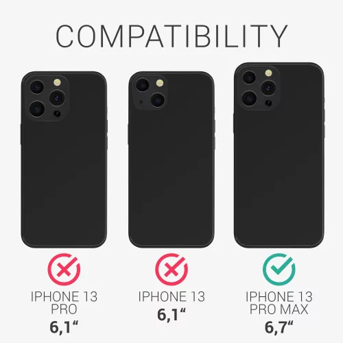 Husa pentru iPhone 13 Pro Max, Silicon, Transparent, 55979.81