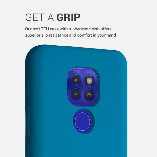 Husa pentru Motorola Moto G9 Play / Moto E7 Plus, Silicon, Verde, 53403.224, kwmobile