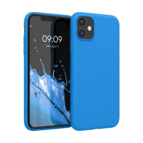   Husa pentru Apple iPhone 11, Silicon, Albastru, 49787.157, kwmobile