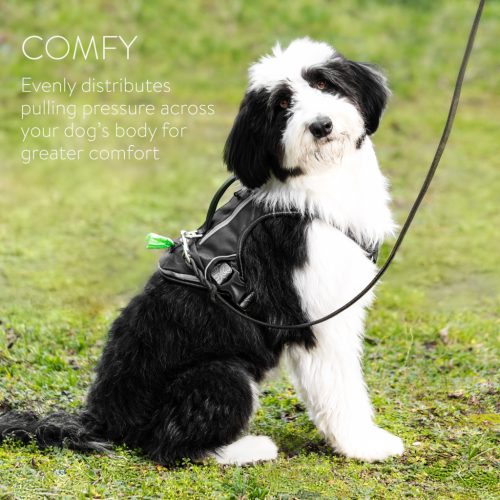 Ham pentru caini Navaris, cu buzunare si elemente reflectorizante, reglabil, L, 56134.19.3