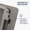 Husa pentru Tolino Vision 6, Piele ecologica, Gri, kwmobile, 56600.03