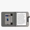 Husa pentru Tolino Vision 6, Piele ecologica, Gri, kwmobile, 56600.03