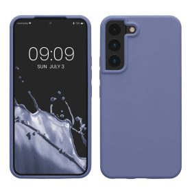   Husa pentru Samsung Galaxy S22, Silicon, Albastru, 56756.168, kwmobile