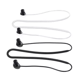   Set 2 Curele pentru casti Samsung Galaxy Buds Pro, Kwmobile, Negru/Alb, Silicon, 56874.02