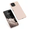 Husa pentru Xiaomi Mi 11 Lite 5G, Silicon, Crem, 54726.225, kwmobile