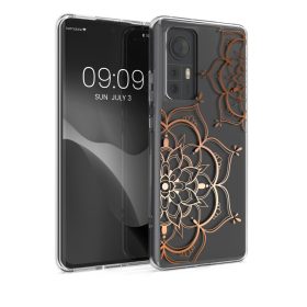   Husa Kwmobile pentru Xiaomi 12/12X, Silicon, Transparent/Roz, 57097.02
