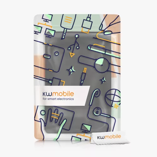 Husa pentru tableta Samsung Galaxy Tab S8 Ultra, Kwmobile, Gri/Negru, Textil, 57139.73