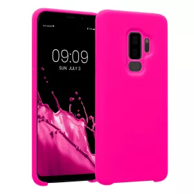   Husa Kwmobile pentru Samsung Galaxy S9 Plus, Silicon, Roz, 44183.77