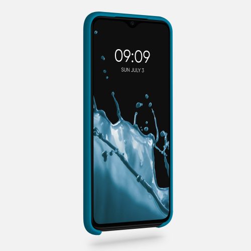 Husa Kwmobile pentru Xiaomi Redmi Note 8 Pro, Silicon, Albastru, 50248.224