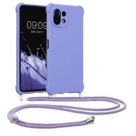   Husa Kwmobile pentru Xiaomi Mi 11 Lite 5G/11 Lite 5G NE, Silicon, Albastru, 55902.108