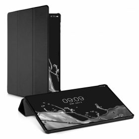   Husa pentru tableta Samsung Galaxy Tab S8 Plus, Kwmobile, Negru, Piele ecologica, 57464.01