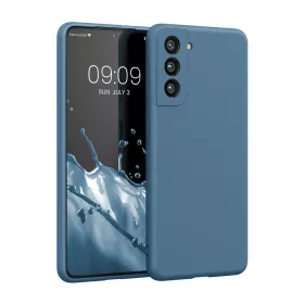   Husa Kwmobile pentru Samsung Galaxy S21, Silicon, Verde, 56681.57