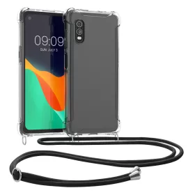   Husa Kwmobile pentru Samsung Galaxy Xcover Pro, Silicon, Transparent, 57723.03