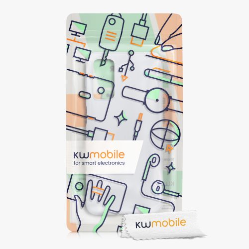 Husa Kwmobile pentru Samsung Galaxy M23 5G, Silicon, Alb, 57802.48